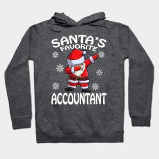 Santas Favorite Accountant Christmas Hoodie